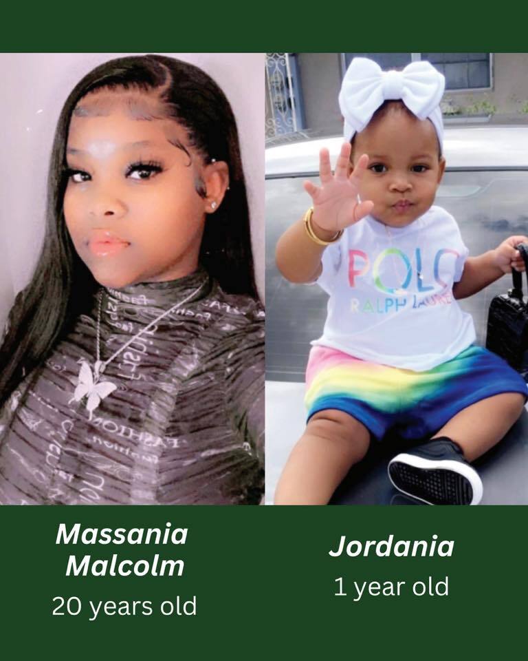 The bodies of Massania Malcolm and Jordania Reid, her 1-year-old daughter, were found in September 2021 in a car in Orlando.