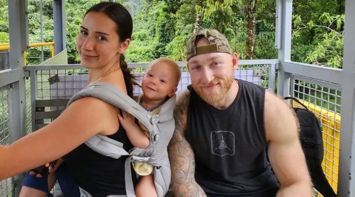 Jacob Flickinger (R) poses in a photo taken before an Israeli airstrike killed him and six other aid workers with World Central Kitchen in Gaza on April 2, 2024. Flickinger was a U.S.-Canadian dual citizen.