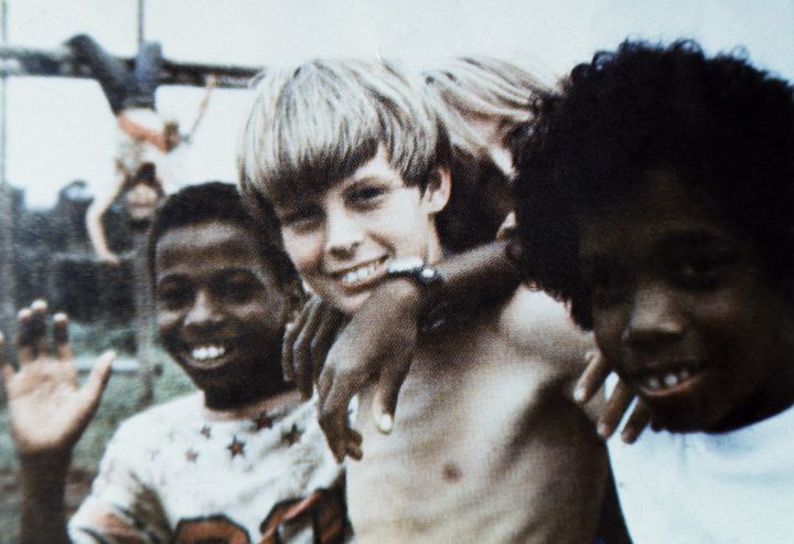 This photo of children in Jonestown was included in a 1978 promotional booklet.