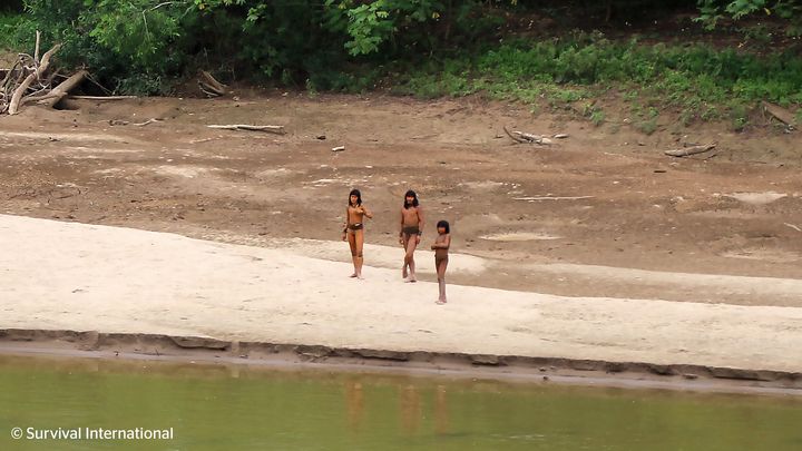 Members of the Mashco Piro tribe.