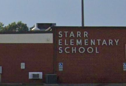 Starr Elementary School in Starr, South Carolina.