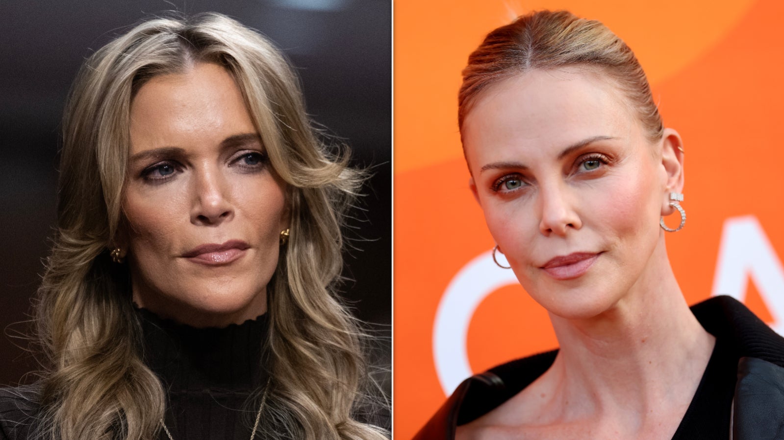 Megyn Kelly and Charlize Theron.